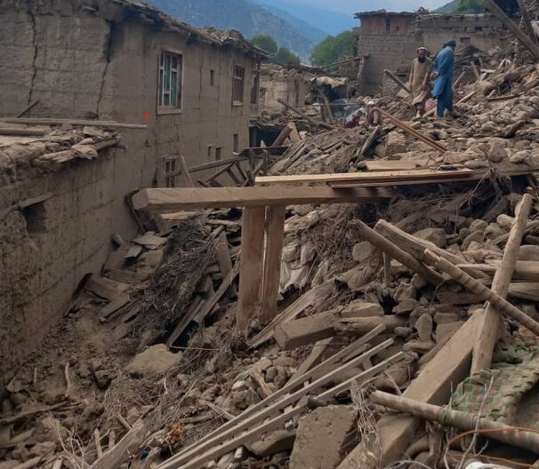 Das Dorf Wadir im Bezirk Nurgal im Ghaziabad-Tal ist von dem jüngsten Erdbeben betroffen. © WFP/Photolibrary