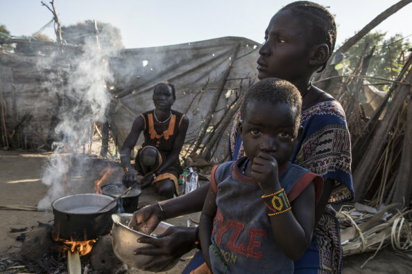 Südsudan: Über die Hälfte der Bevölkerung von Hunger bedroht. 