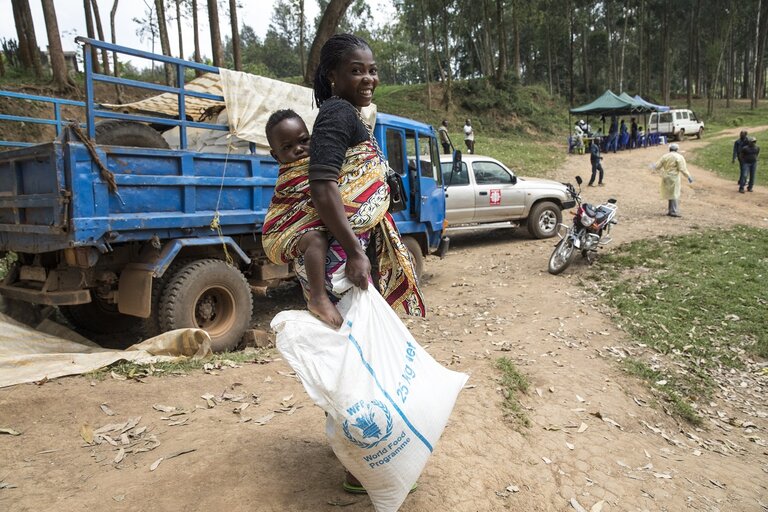 Ebola-Krise: Video- und Fotomaterial von WFP aus der Demokratischen Republik Kongo