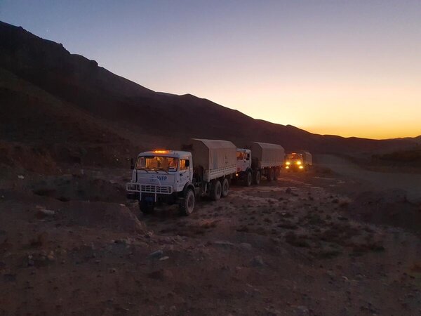 WFP-Lastwagen in Afghanistan