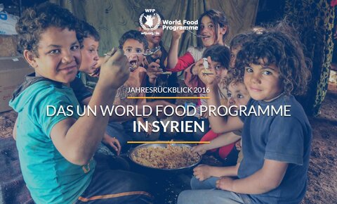 Jahresrückblick 2016: WFP-Nothilfe in Syrien