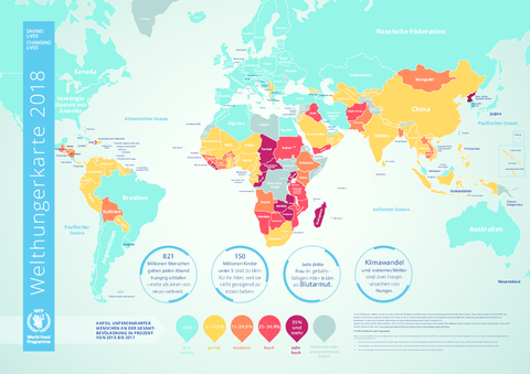 Welthungerkarte 2018