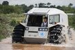 Testfahrten mit dem unaufhaltsamen Supertruck. 