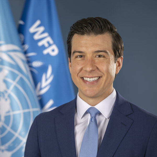 WFP/Giulio d'Adamo. Porträtfoto von Luke J. Lindberg, Exekutivdirektor des Welternährungsprogramms der Vereinten Nationen (WFP)