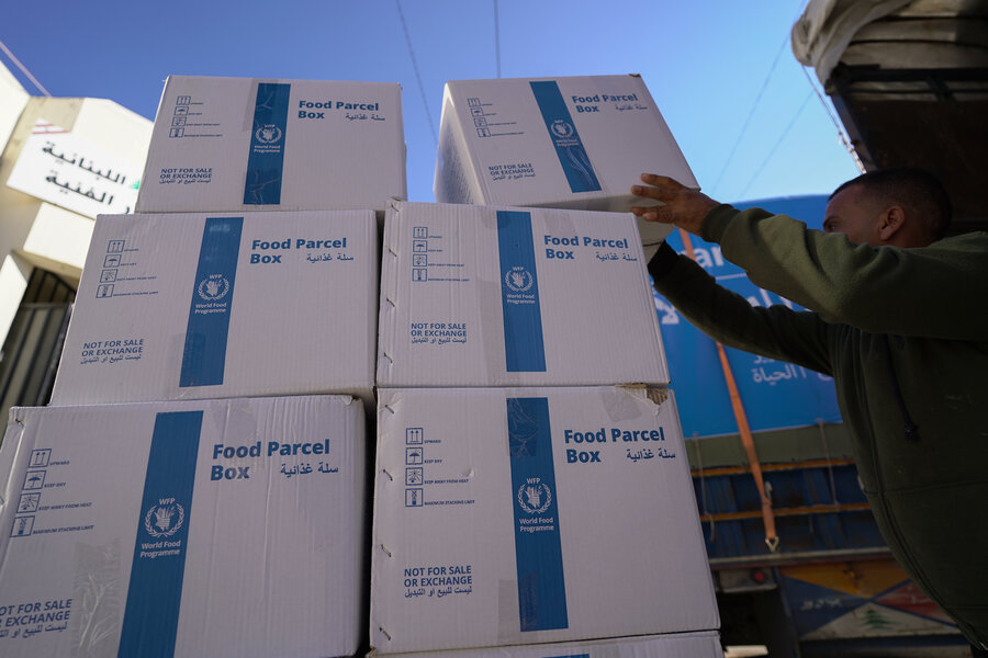Libanon - WFP-Lebensmittelhilfe