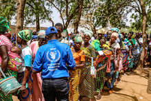 Auch abseits der großen Krisen, wie hier in Togo, ist WFP eine der wenigen Lebensadern für Hungernde. © WFP/Richard Mbouet