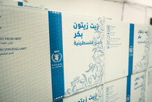 WFP-Hilfe in Palästina.