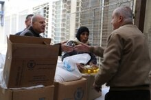 WFP-Luftbrücke erreicht Hungernde im Nordosten Syriens